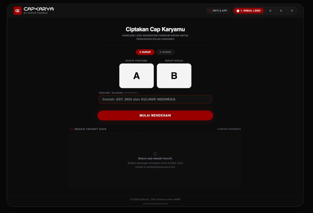 CapKarya Web App Preview